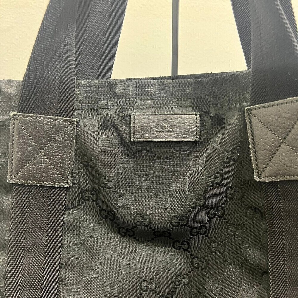 Authentic  Gucci GG Joy  Black tote bag - Picture 4 of 13